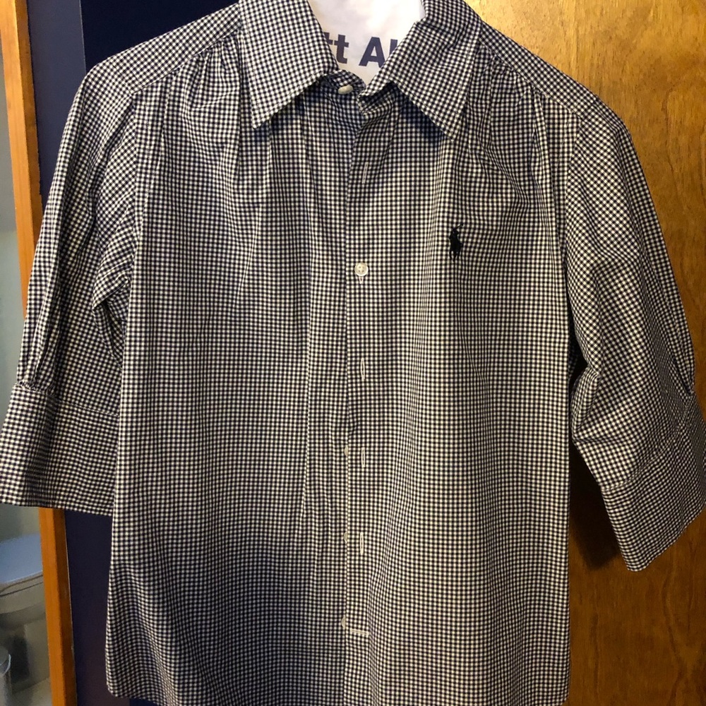 Ralph Lauren polo button up size 8